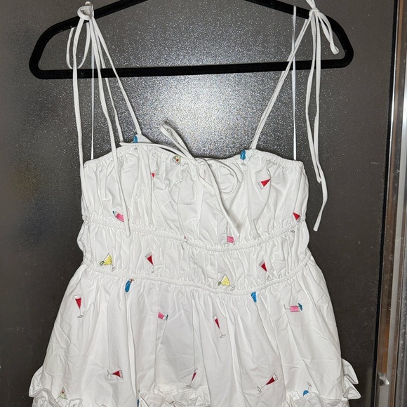 En Saison Nellie sleeveless smocked midi dress - Picture 11 of 15